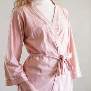 Blush Pink Organic Cotton Robe